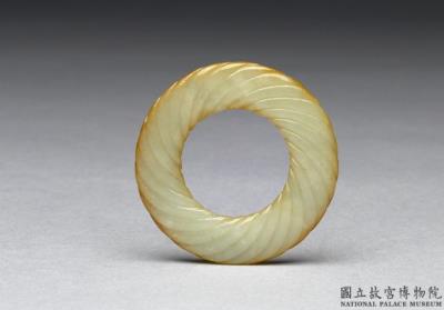 图片[2]-Jade Huan ring with skein pattern, late Spring and Autumn period to early Warring States period, 570-376 BCE-China Archive